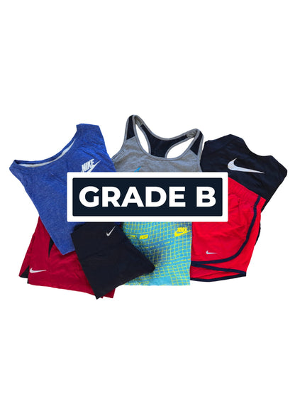 Lot de Nike sport femme de seconde main  pliés en Grade B pour l'achat en gros.