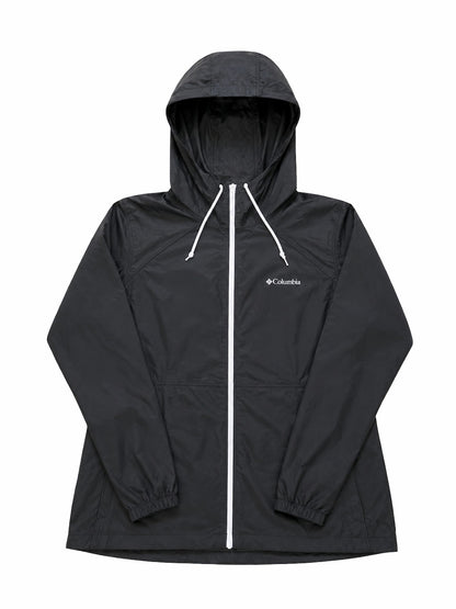 Veste Columbia noire de seconde main plié en parfaite condition Grade A pour revendeurs.